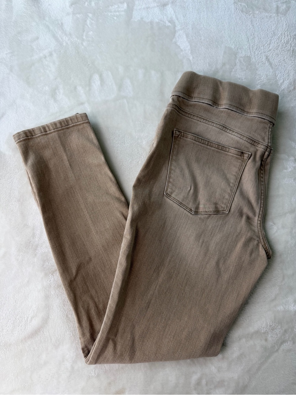 Lauren Ralph Lauren Beige Nude Pull-On Jeggings / Skinny Jeans - Size 8